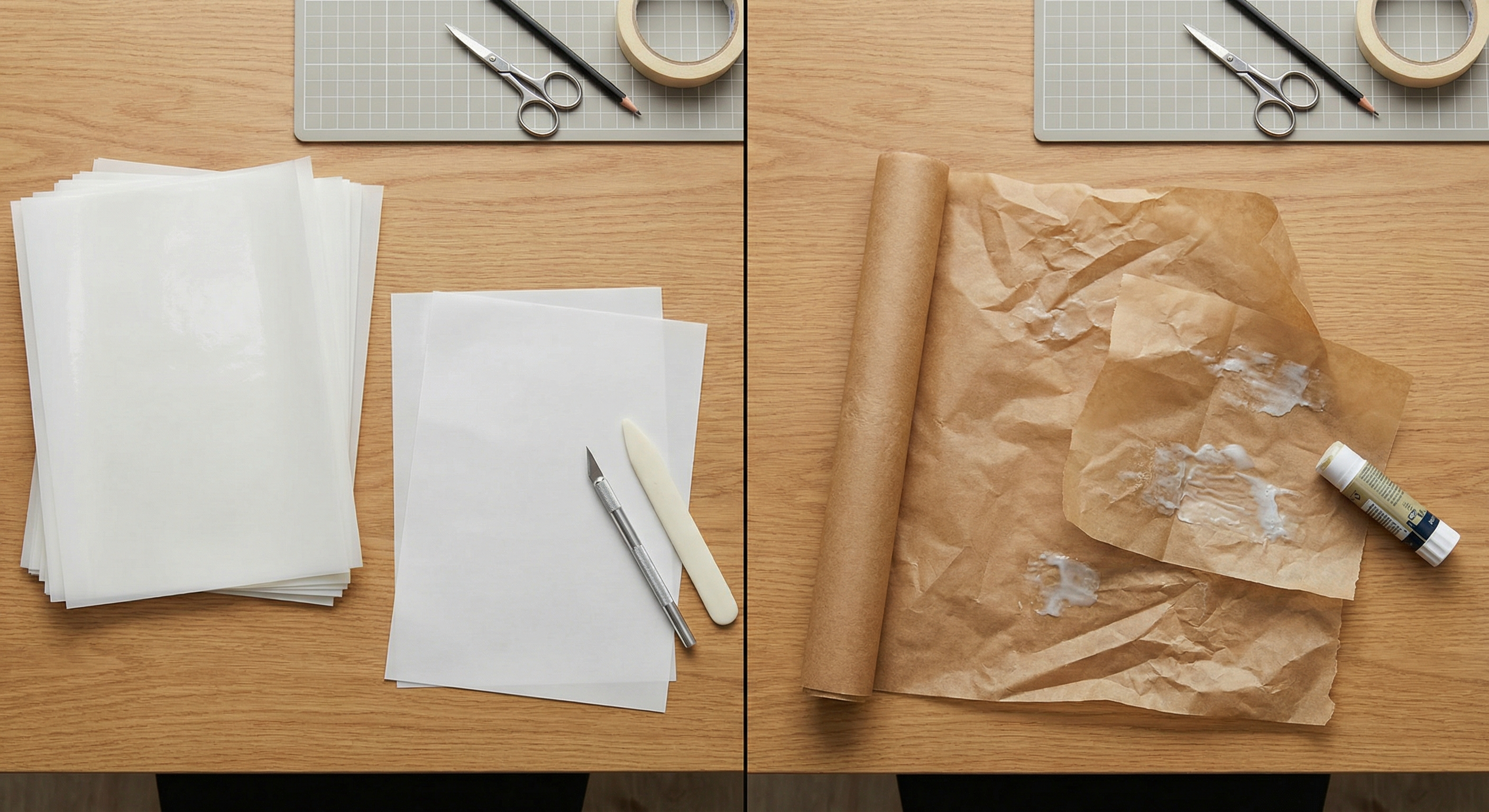 Timanttimaalauksen suojapaperi: milloin se on parempi kuin leivinpaperi?