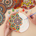 Thumbnail for Paint By Numbers for the mandala-patterned table mat