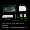 Thumbnail for Celebration diamond painting card set being crafted