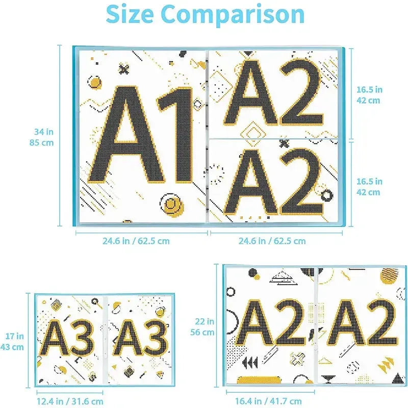 A2 Diamond Painting Folder 