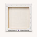 Thumbnail for 20x20 cm paint by numbers canvas pre-stretched on a wooden frame – back view