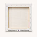 Thumbnail for 20x20 cm paint by numbers canvas pre-stretched on a wooden frame – back view