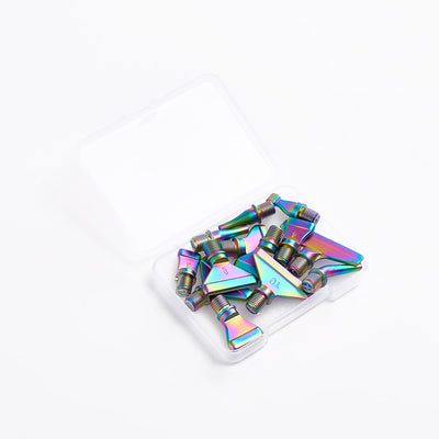 Rainbow replacement tips for diamond painting pen – close-up