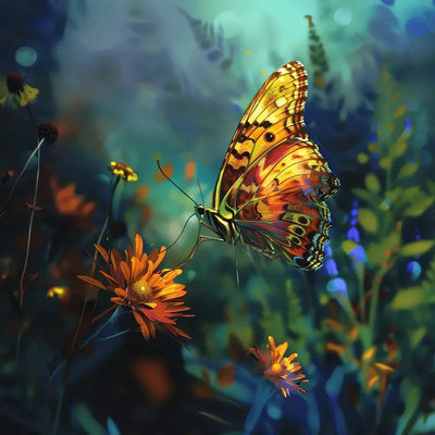 Wings of Wonder 40x40cm diamond painting