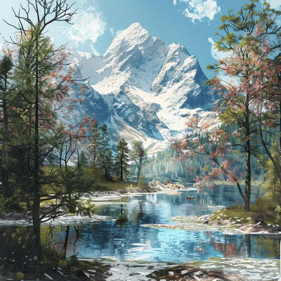 Alpine Aura 60x60cm diamond painting