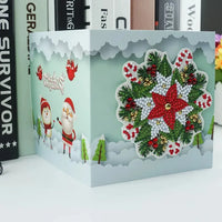 Thumbnail for Diamond Painting Christmas Cards 8pcs 