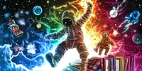 Thumbnail for Cosmic Voyager 40x80cm - Diamond Painting 