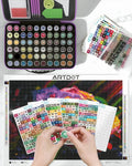 Thumbnail for DMC colour code stickers – usage example