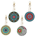 Thumbnail for Mandala diamond painting keychains