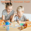 Thumbnail for Children crafting with diamond painting stickers at the table.