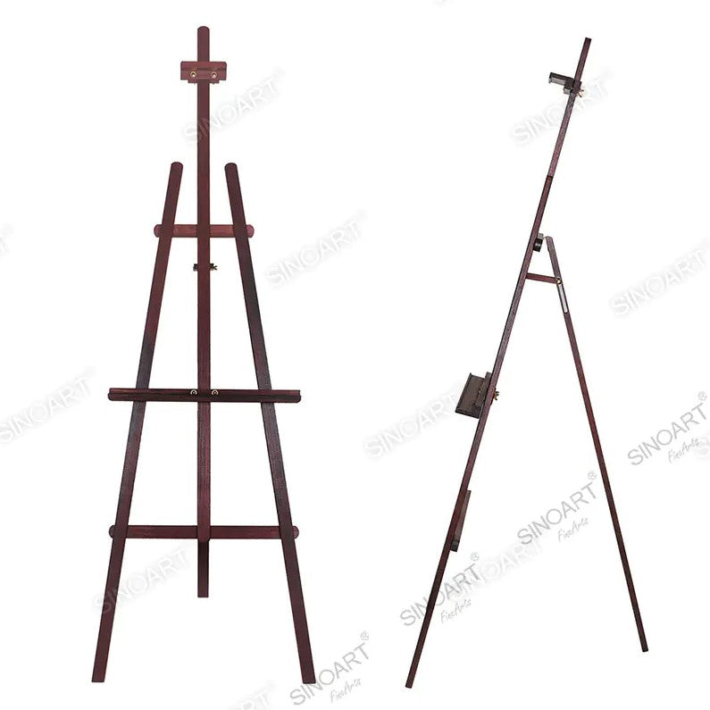 Sinoart E17 painting easel side view