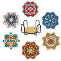 Thumbnail for Diamond painting coasters – decorative coaster set