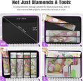 Thumbnail for Large diamond painting storage case – case open