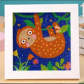 Thumbnail for Sloth kids diamond painting with sloth design
