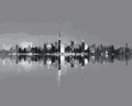 Thumbnail for Cityscape in the reflection of water