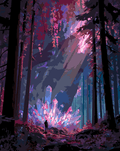 Thumbnail for Crystals in the forest