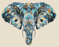 Thumbnail for Paint a colorful boho-style elephant with a paint by numbers set