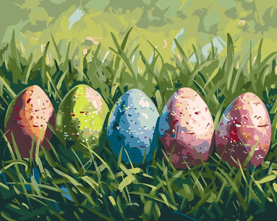 Easter's Palette paint by numbers – Easter-themed painting