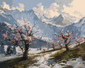 Thumbnail for Whisper on the Alpine paint by numbers – alpine landscape