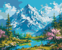 Thumbnail for Tranquil Heights - Paint By Numbers 