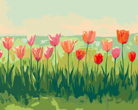 Thumbnail for Field Blossoms Harmony - Paint By Numbers 