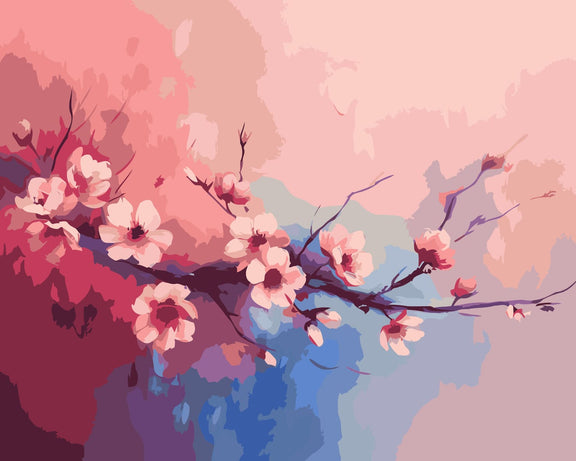 Whispers of Dawn paint by numbers – dawn landscape