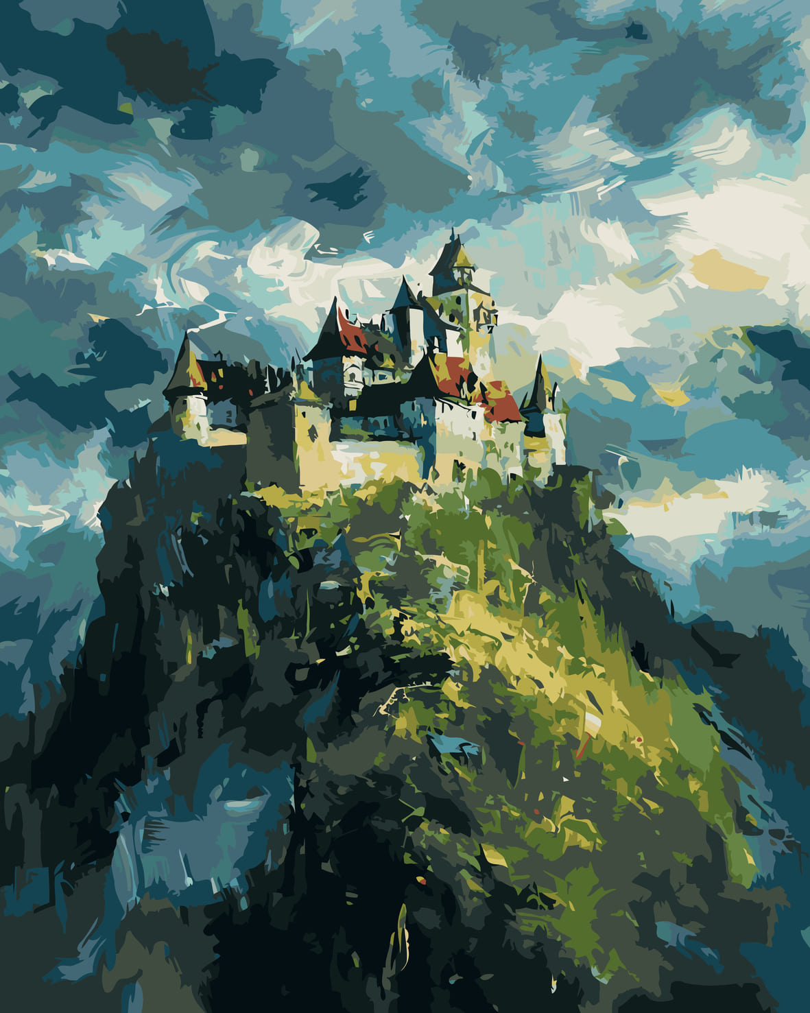 Regal Heights - Paint By Numbers 