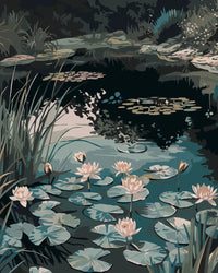 Thumbnail for Lotus Lagoon - Paint By Numbers 