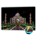 Thumbnail for Scratch picture Taj Mahal