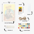 Thumbnail for Fresh Beer – retro metal paint by numbers