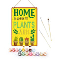 Thumbnail for Ready-made plant-themed Paint By Numbers 