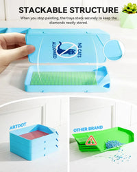 Thumbnail for Blue diamond tray set 