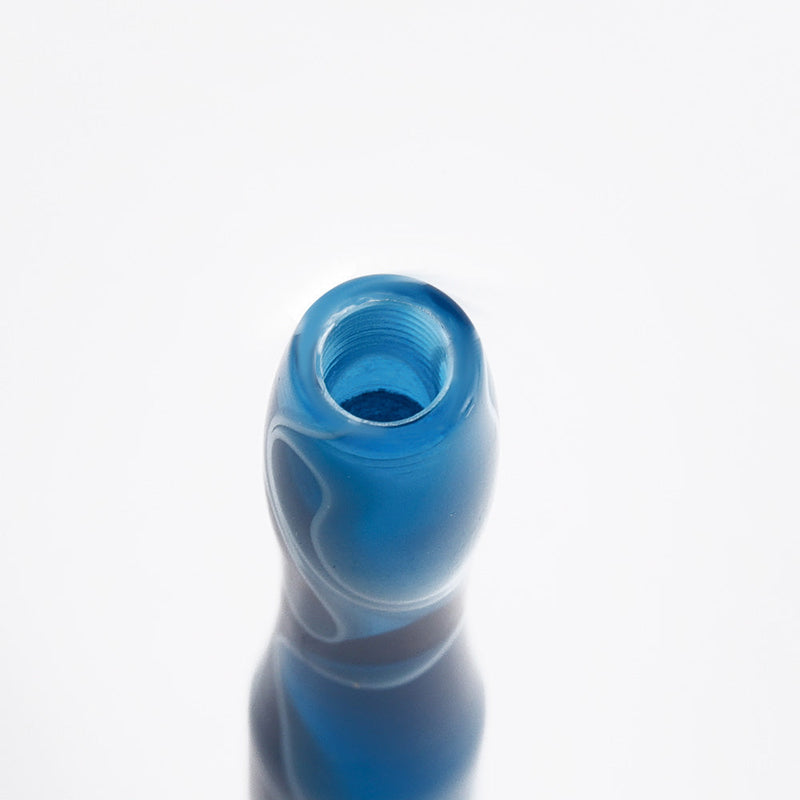 Close-up of the threaded tip end of the Sapphire diamond painting pen
