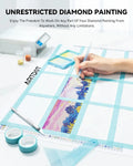 Thumbnail for Diamond painting release paper set – paper on canvas