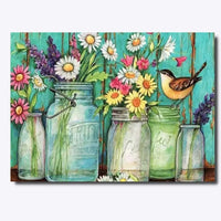 Thumbnail for Birdsong Bouquet 40x50cm - Diamond Painting 