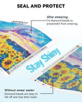 Thumbnail for 480 ml sealer applied on diamond painting surface