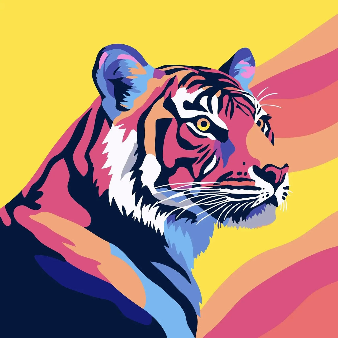 Wild 20x20cm - Paint By Numbers 