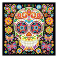 Thumbnail for Skull glow-in-the-dark diamond painting