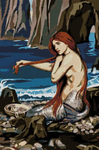 Thumbnail for Diamond painting pattern chart - A Mermaid