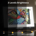 Thumbnail for A2 LED light pad with three brightness levels