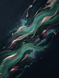 Thumbnail for Abstract Waves 60x80cm - Diamond Painting