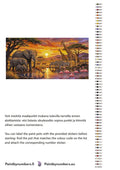 Thumbnail for Color chart and instructions - African Animals at Waterhole 80x40cm