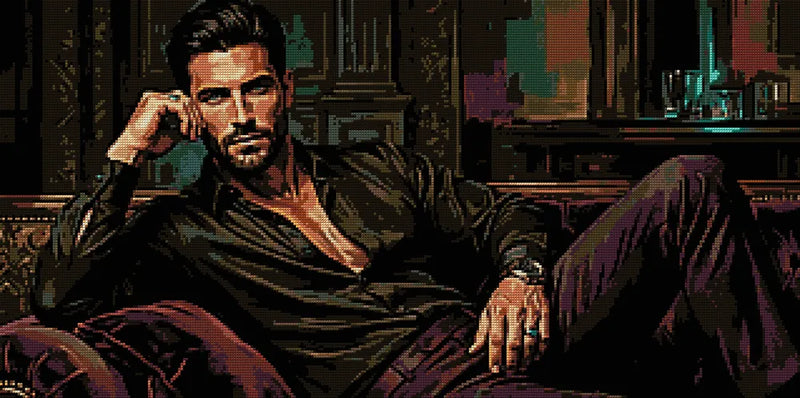 Diamond painting pattern - After Hours