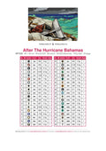 Thumbnail for DMC color chart for After The Hurricane Bahamas diamond painting - 38 colors