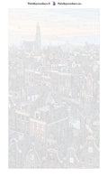 Thumbnail for Numbered canvas - Amsterdam Canal Rooftops 40x70cm
