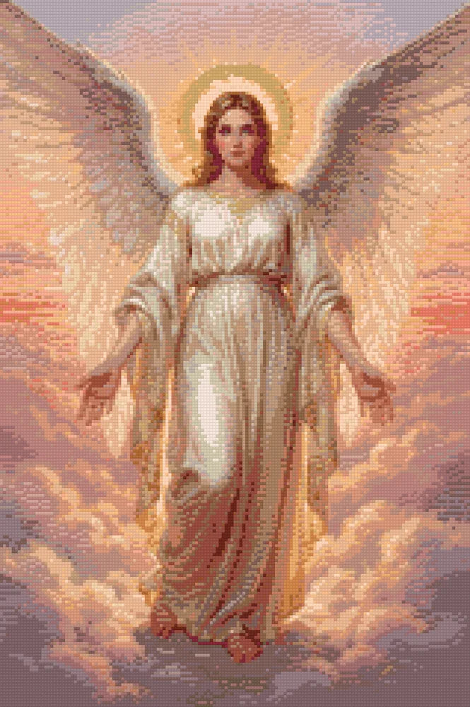 Diamond pattern - Angel in the Clouds