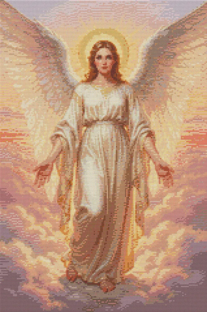 Diamond pattern - Angel in the Clouds