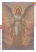 Thumbnail for Angel in the Clouds diamond painting adhesive canvas 40x60cm