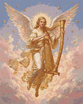 Thumbnail for Diamond Pattern - Angel with Harp