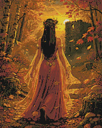 Thumbnail for Diamond Pattern - Autumn Walk